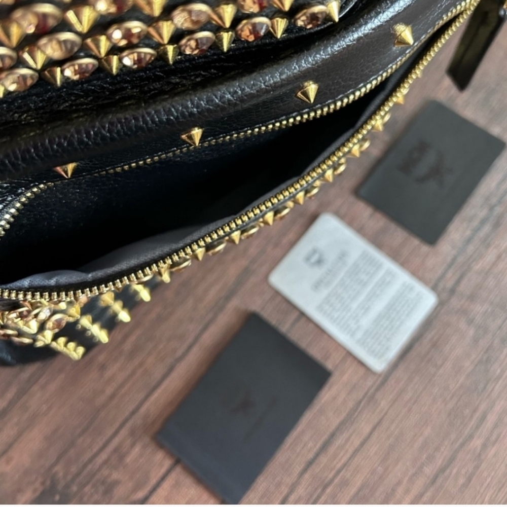MCM/SWORSKY CRYSTALS BACKPACK COLLAB RARE - Picture 6 of 11